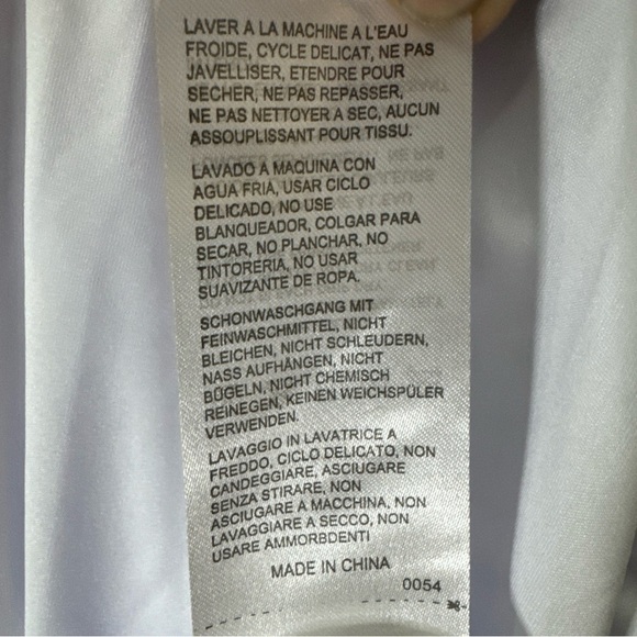 NWT Mens Midubi Exercise Shirt With Sun Protection Long Sleeve Quick White 2XL - Picture 5 of 11